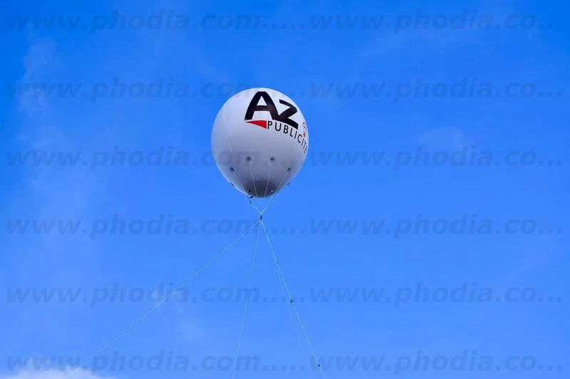 AZ publicite montgolfière 3m hélium