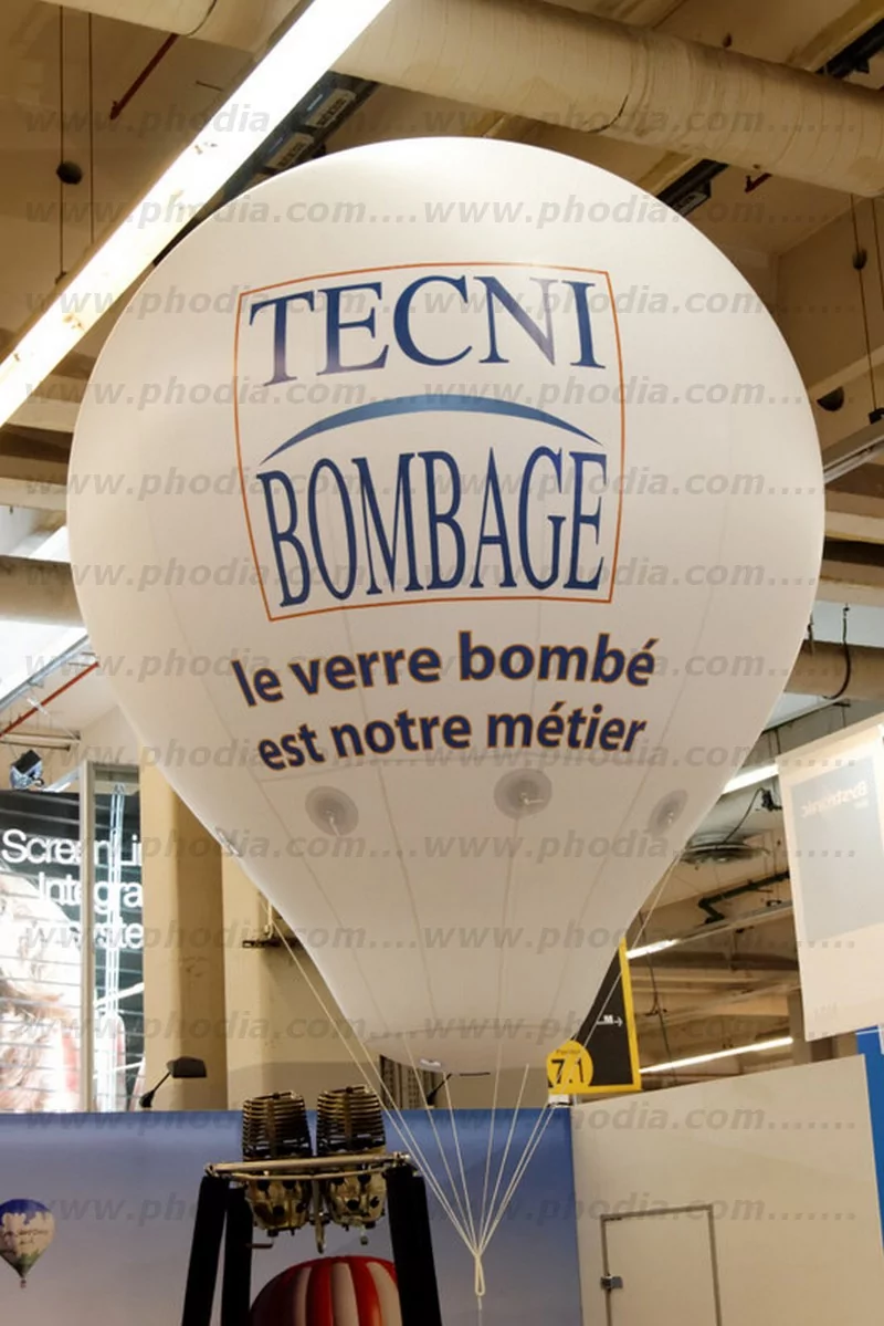 montgolfière hélium 2m50 intérieur techni bombage