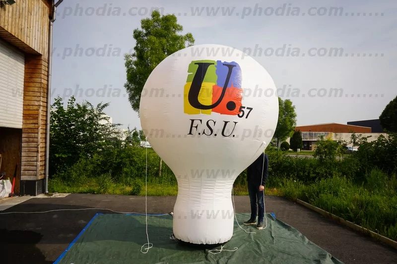 Montgolfière auto ventilée 3m FSU 57 sans hélium