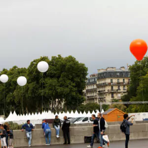 ballon montgolifere helium 3m à paris