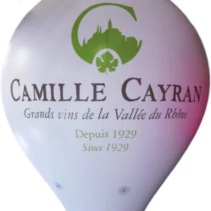 camille cayran ballon montgolfiere pub hélium